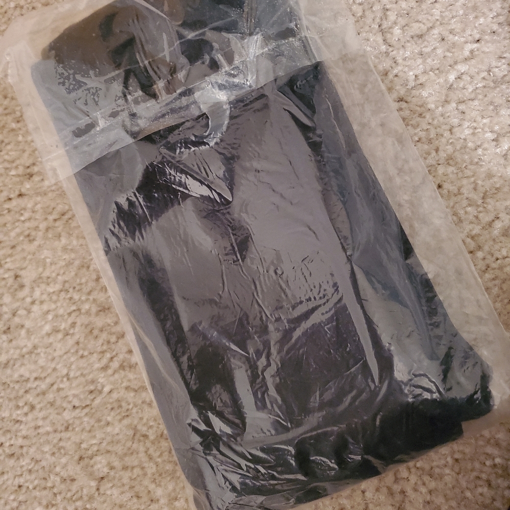 Fleece Leggings Black Size Small NEW